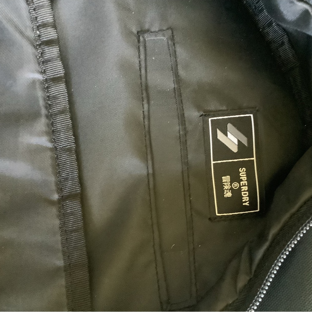 Superdry sport style Montana navy blue logo backpack 16x18 - Picture 10 of 10